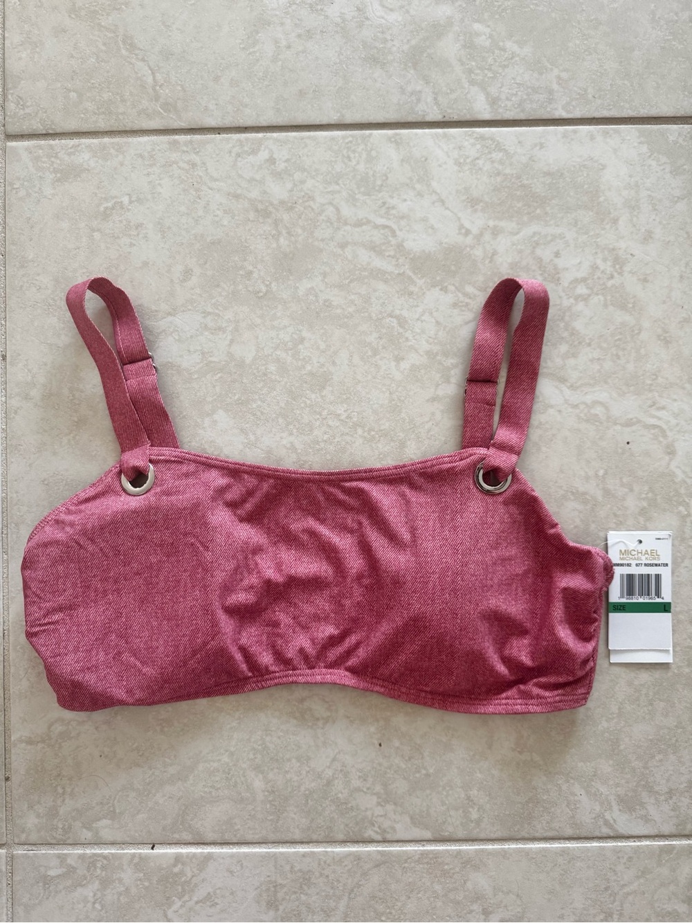 MICHAEL Michael Kors Grommet Bikini Top - Picture 5 of 8